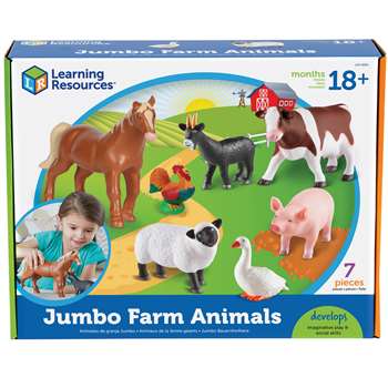 Jumbo Farm Animals By Learning Resources