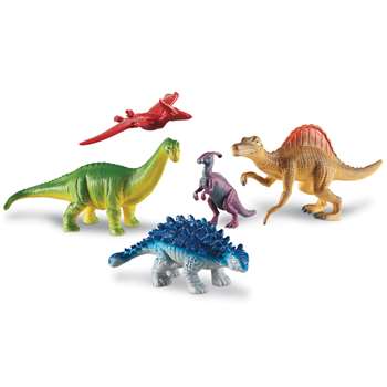Jumbo Dinosaurs Figurines Expansion #2 (Set Of 5 ), LER0837