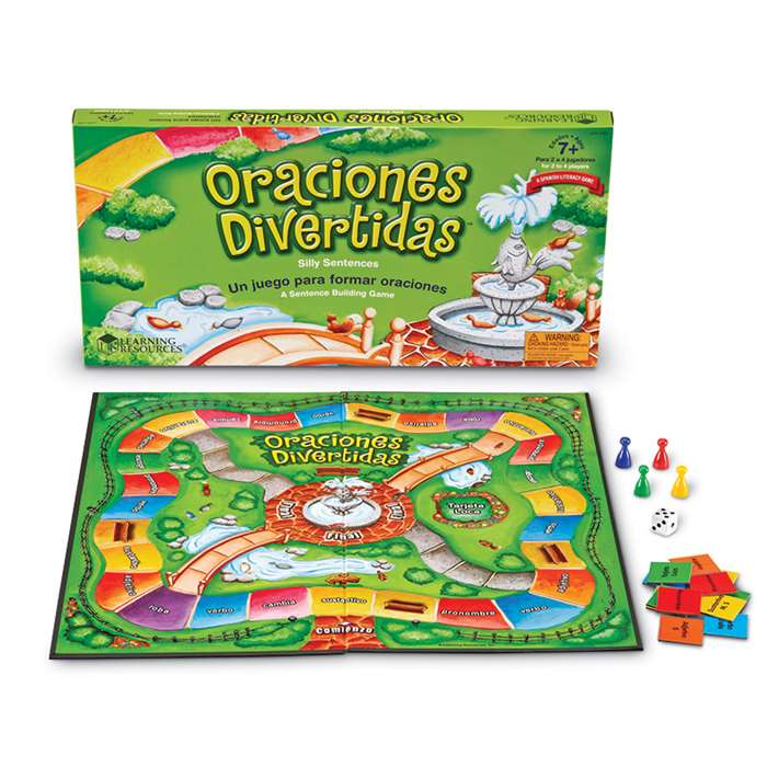 Oraciones Divertidas Silly Sentences Game By Learning Resources