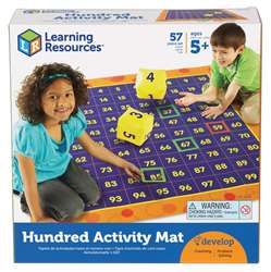 Hip Hoppin Hundred Mat By Learning Resources
