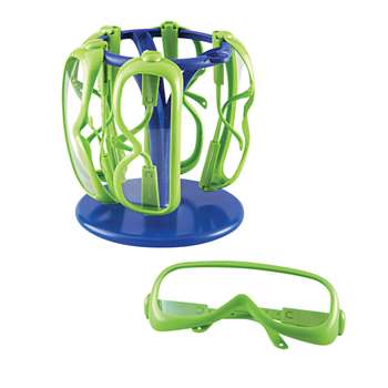 Primary Science Safety Glasses 6 Set In A Stand By Learning Resources