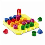 Geo Shapes Peg Board By Learning Resources
