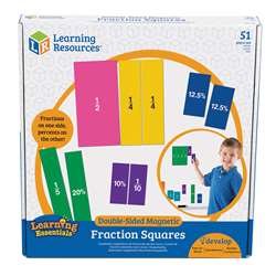 Double Sided Magnetic Fraction Squares, LER1617