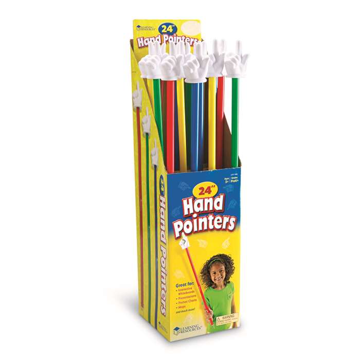 24In Hand Pointer Pop Display 16Pcs By Learning Resources