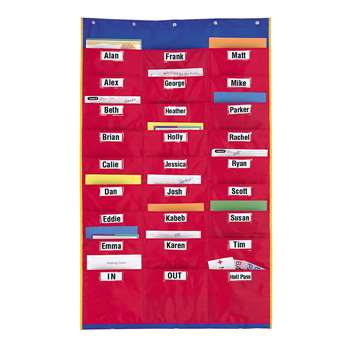 Organization Station Pocket Chart By Learning Resources