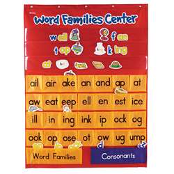 Word Families & Rhyming Center Pocket Chart By Learning Resources