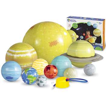 Inflatable Solar System Demonstration Set By Learning Resources