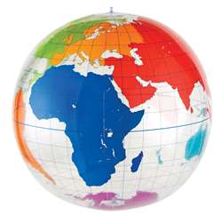 Inflatable Labeling Globe By Learning Resources