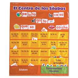 Spanish Syllables Pc W/ Cards Chart By Learning Resources