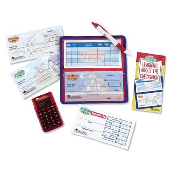 Pretend & Play Checkbook W/ Calculator By Learning Resources