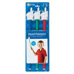 Hand Pointers 3-Set Assorted Colors Lors By Learning Resources