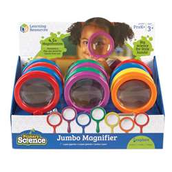 Jumbo Magnifier Countertop 12/Set Display Pop By Learning Resources