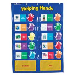 Pocket Chart Helping Hands By Learning Resources