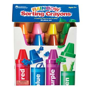 Rainbow Sorting Crayon By Learning Resources