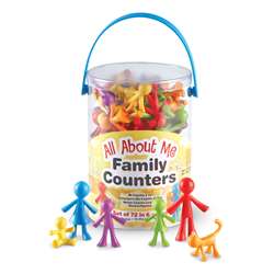 All About Me Family Counters 72 Set By Learning Resources
