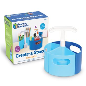 Create-A-Space Mini-Center Blue, LER3810B