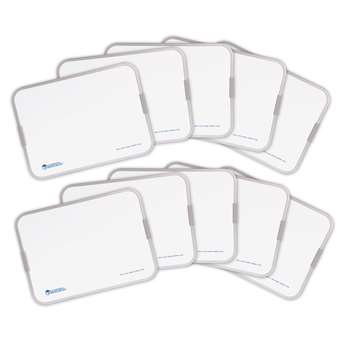 Magnetic Dry-Erase Boards 10St 2 Sided, LER4278