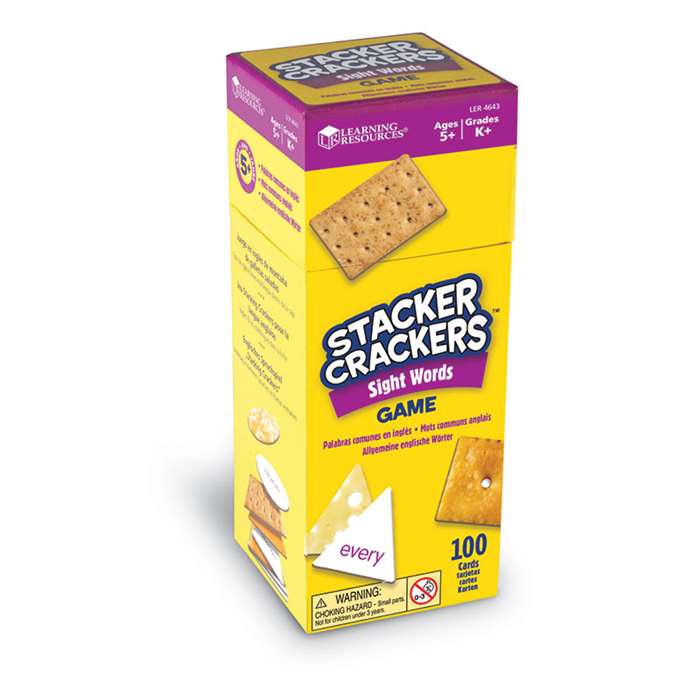 Shop Stacker Crackers Sight Words - Ler4643 By Learning Resources