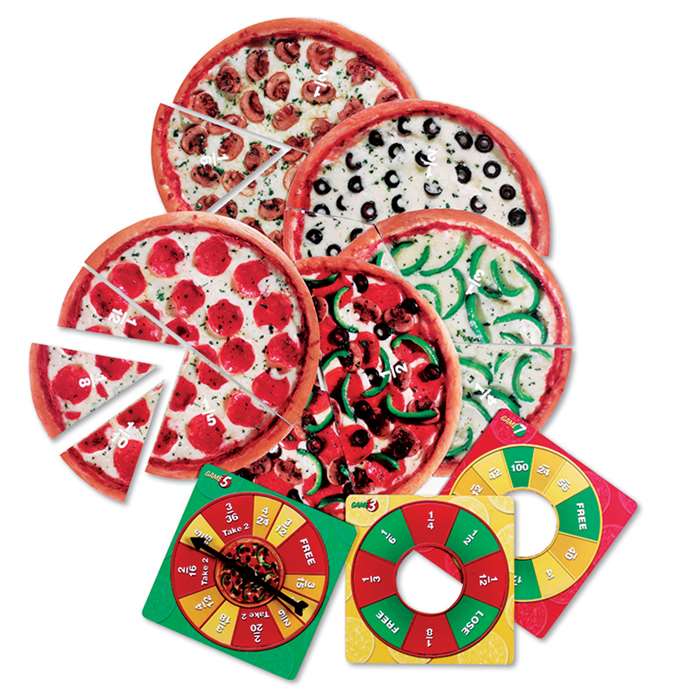 Pizza Fraction Fun Jr. Game By Learning Resources