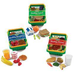 Play Set Healthy Foods Set Of 55 Bundle By Learning Resources