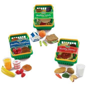 Play Set Healthy Foods Set Of 55 Bundle By Learning Resources