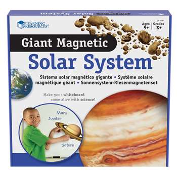 Giant Magnetic Solar System By Learning Resources