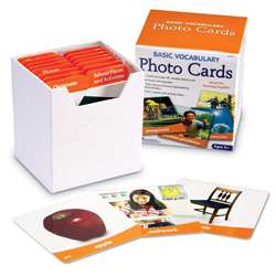 Basic Vocabulary Photo Card Set By Learning Resources