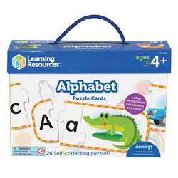 Alphabet Puzzle Cards, LER6089