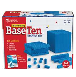 Interlocking Base Ten Starter Set By Learning Resources