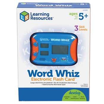 Word Whiz Electronic Flash Card By Learning Resources