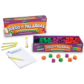 Juego De Palabras A Spanish Reading Rod Word Game By Learning Resources