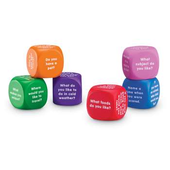 Conversation Cubes By Learning Resources