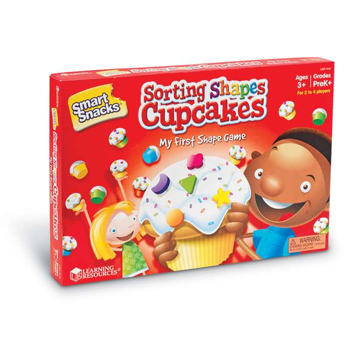 Smart Snacks Sorting Shape Cupcakes Game By Learning Resources