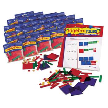 Algebra Tiles Classroom 30-Set 30 Student Sets By Learning Resources