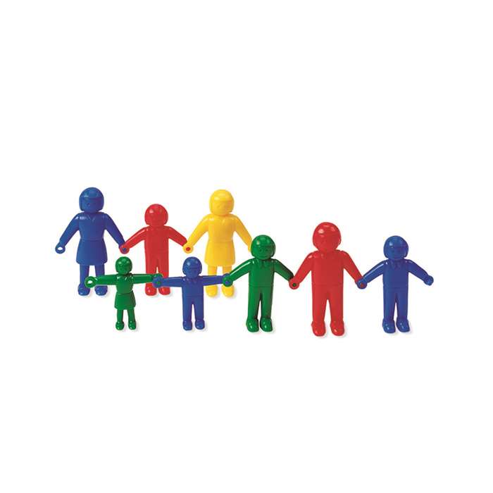Connecting People 96/Pk 3 Sizes 4 Colors By Learning Resources