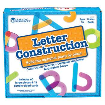 Shop Letter Construction Activity Set - Ler8555 By Learning Resources