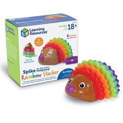 SPIKE HEDGEHOG RAINBOW STACKERS - LER9105