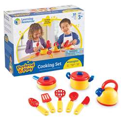 Pretend & Play Cooking Set 10 Pieces By Learning Resources