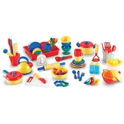 Pretend & Play Kitchen Set 70 Pieces By Learning Resources