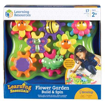 Learning Essentials Flower Garden Build & Spin, LER9219