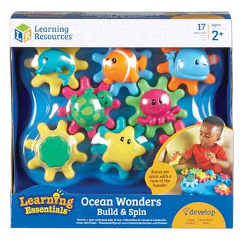 Learning Essentials Ocean Wonders Build & Spin, LER9220