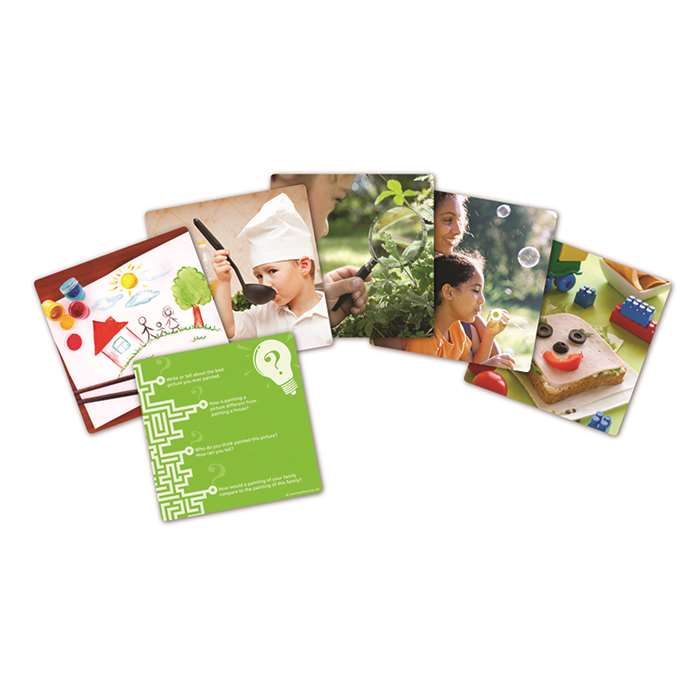 Snapshots Critical Thinking Photo Cards Gr Pk-K Set Of 40 By Learning Resources