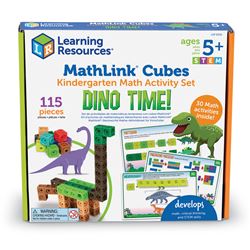 MATHLINK CUBES KINDRGARTN DINO TIME - LER9330