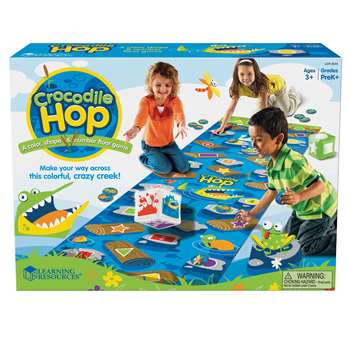 Crocodile Hop, Floor Game By Learning Resources