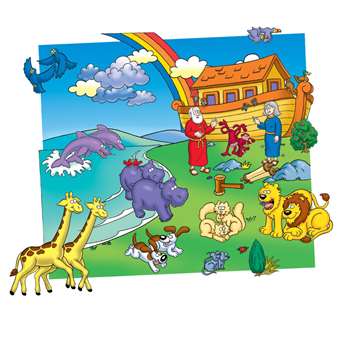 Noahs Ark Pre-Cut Felt Set 20 Figures By Little Folks Visuals