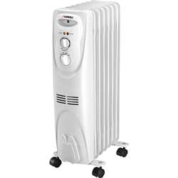 Lorell 1500 Watt 3-Setting Oil Filled Heater - LLR29552