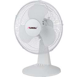 Lorell 12" Oscillating Desk Fan - LLR44551