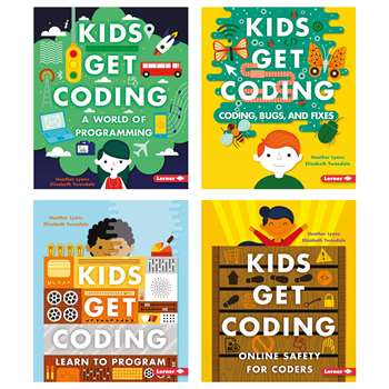 Kids Get Coding Set Of 4 Books, LPB1512458554