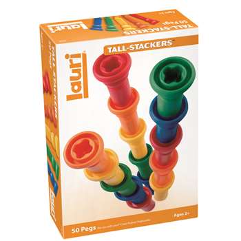 Tall-Stacker Pegs 50-Pk By Lauri