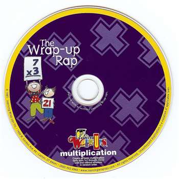 Multiplication Wrap Up Rap Audio Cd By Learning Wrap-Ups